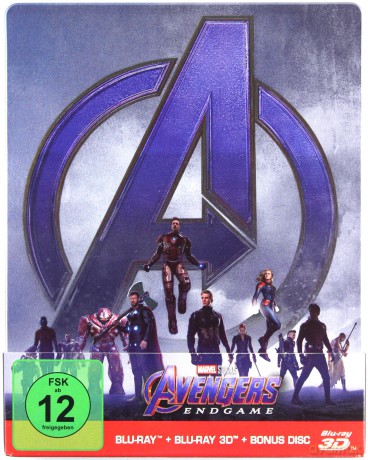 Avengers: Endgame (Avengers: Koniec gry) (steelbook) [Blu-Ray 3D]+[2xBlu-Ray]