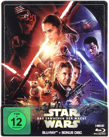 Star Wars: Episode VII - The Force Awakens (Gwiezdne wojny: Przebudzenie Mocy) (steelbook) [2xBlu-Ray]