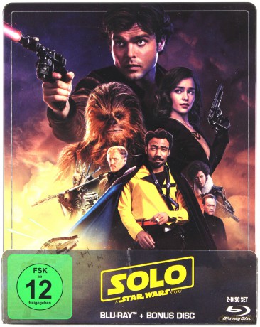 Han Solo. Gwiezdne wojny - historie (steelbook) [Blu-Ray]