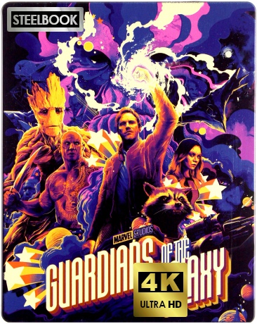 Guardians of the Galaxy (Strażnicy Galaktyki) (steelbook) [Blu-Ray 4K]+[Blu-Ray]