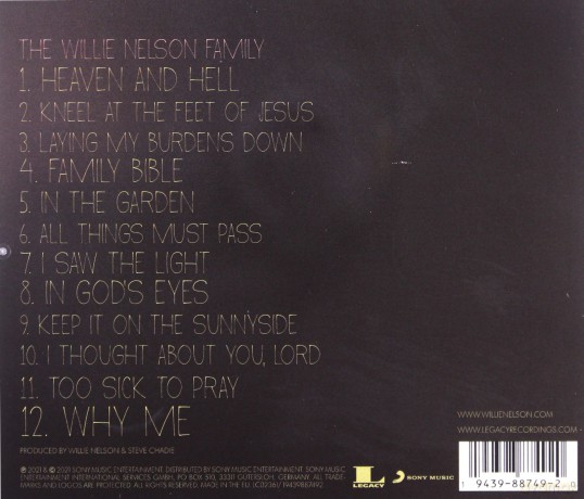 Willie Nelson: The Willie Nelson Family [CD]