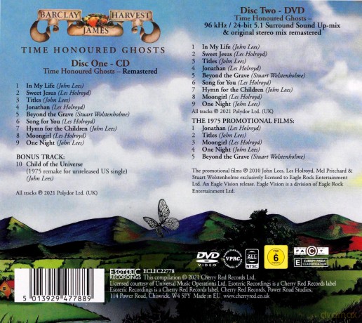 Barclay James Harvest: Time Honoured Ghosts [CD]