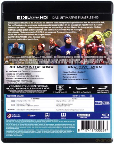 Avengers [Blu-Ray 4K]+[Blu-Ray]