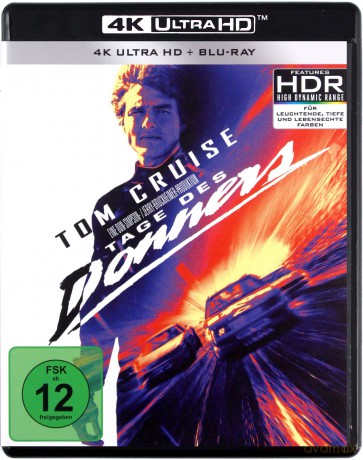 Days of Thunder (Szybki jak błyskawica) [Blu-Ray 4K]+[Blu-Ray]