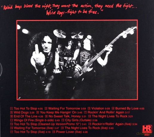 The Rods: Wild Dogs [CD]