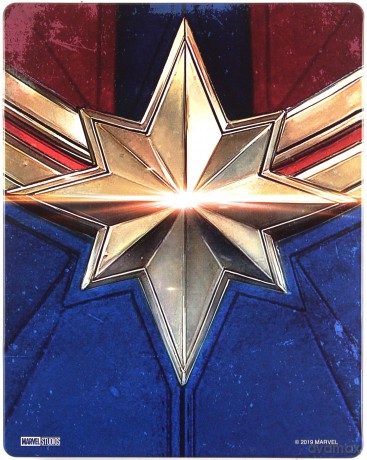 Captain Marvel (Kapitan Marvel) (steelbook) [Blu-Ray 4K]+[Blu-Ray]