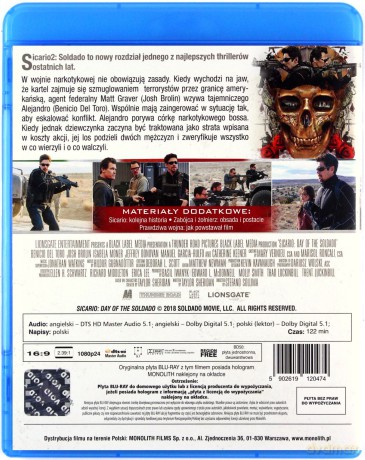 Sicario Kolekcja: Sicario + Sicario 2: Soldado Pakiet [2xBlu-Ray]