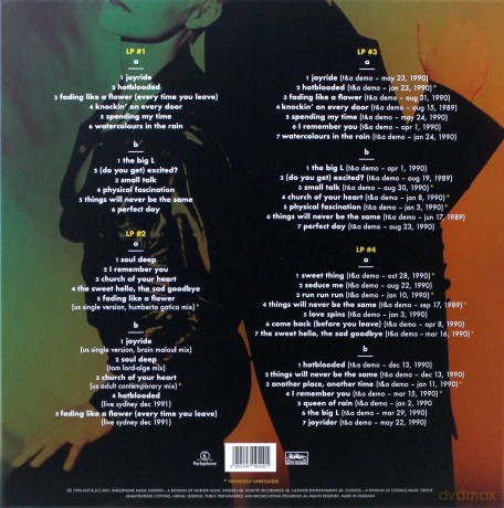 Roxette: Joyride (30th Anniversary Edition) [4xWinyl]