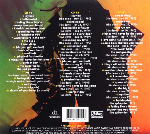 Roxette: Joyride (30th Anniversary Edition) (digipack) [3CD]