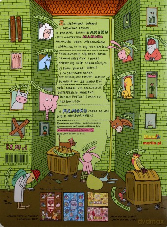 Miasteczko Mamoko Wyd.2011 (twarda) - Aleksandra Mizielińska, Daniel Mizeliński [KSIĄŻKA]