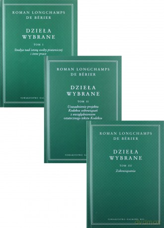 Dzieła wybrane t. I-III Roman Longchamps de Bérier - de Bérier Roman Longchamps [KSIĄŻKA]