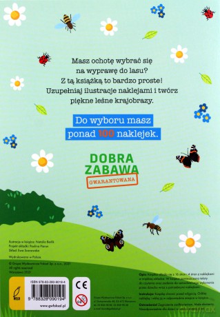 Ponad 100 naklejek. W lesie [KSIĄŻKA]