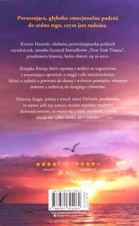 Rzeczy, które czynimy z miłości - Kristin Hannah [KSIĄŻKA]