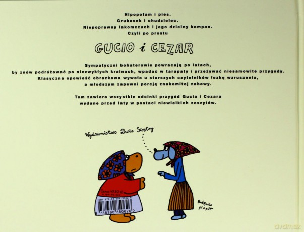 Gucio I Cezar (twarda) - Krystyna Boglar,Bohdan Butenko [KSIĄŻKA]
