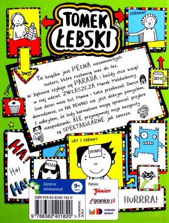 Tomek Łebski. Dziesięć niesamowitych Historii - Liz Pichon [KSIĄŻKA]
