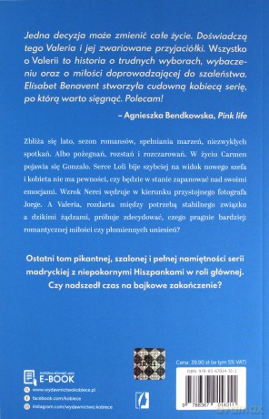 Valeria (Tom 4) Wszystko o Valerii - Elisabet Benavent [KSIĄŻKA]