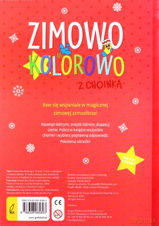 Zimowo, kolorowo. Z choinką [KSIĄŻKA]