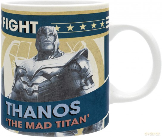 Marvel Mug (320 ml) Avengers Thanos - kubek Marvel (320 ml) Avengers Thanos