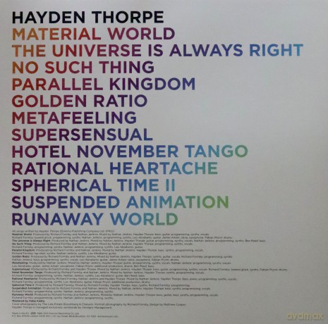 Hayden Thorpe: Moondust For My Diamond [Winyl]