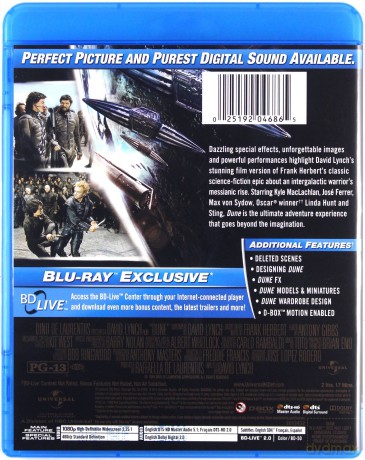 Dune (Diuna) [Blu-Ray]