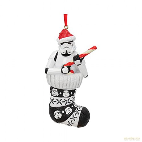 Star Wars Stormtrooper In Stocking Hanging Ornament 11,5 cm (Gwiezdne Wojny)