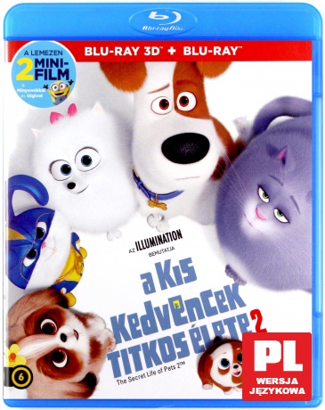 Sekretne życie zwierzaków domowych 2 [Blu-Ray 3D]+[Blu-Ray]