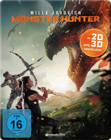 Monster Hunter (Łowca potworów) (steelbook) [Blu-Ray 3D]+[Blu-Ray]