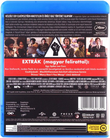 Czarne Bractwo. BlacKkKlansman [Blu-Ray]