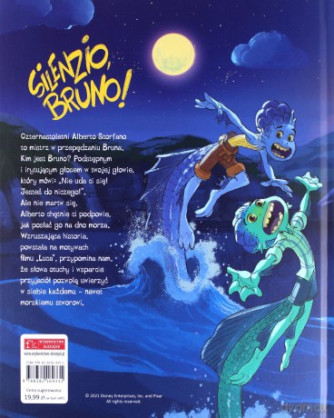 Silenzio, Bruno! Disney Pixar Luca [KSIĄŻKA]