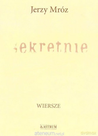 Sekretnie - Jerzy Mróz [KSIĄŻKA]