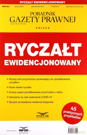 Ryczałt ewidencjonowany. Podatki 3/2021 [KSIĄŻKA]