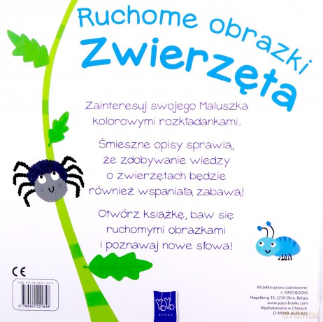 Ruchome obrazki. Zwierzęta [KSIĄŻKA]