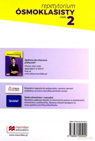 Repetytorium Ósmoklasisty Szkoła podstawowa 8 cz.2 Zeszyt do języka angielskiego - Malcolm Mann, Steve Taylore-Knowles [KSIĄŻKA]