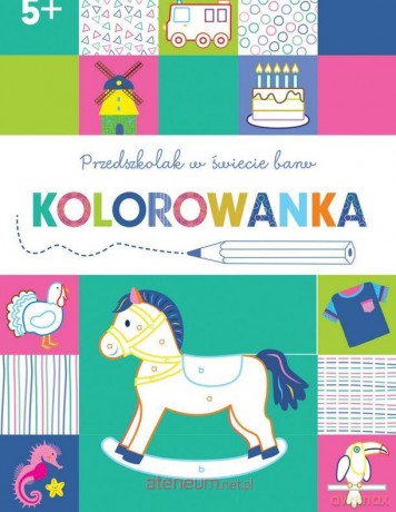Przedszkolak w świecie barw. Kolorowanka 5+ [KSIĄŻKA]