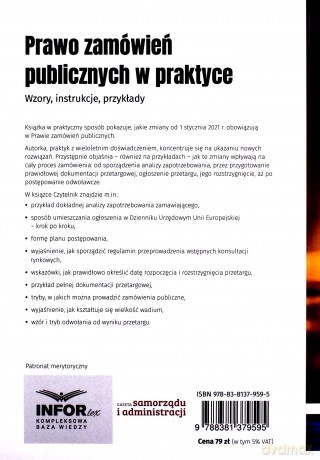 Prawo zamówień publicznych w praktyce - Marta Kozyra [KSIĄŻKA]