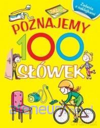 Poznajemy 100 słówek. Książka z naklejkami - Joanna Babula [KSIĄŻKA]