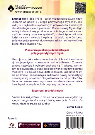 Pomyśl a będzie Ci dane - Emmet Fox [KSIĄŻKA]