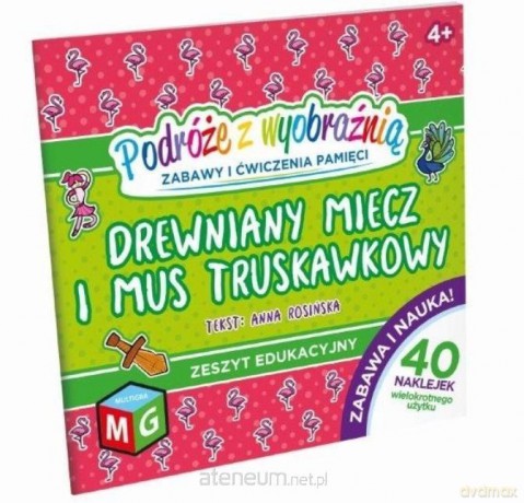 Podróże z wyobraźnią. Drewniany miecz i mus - Anna Rosińska [KSIĄŻKA]