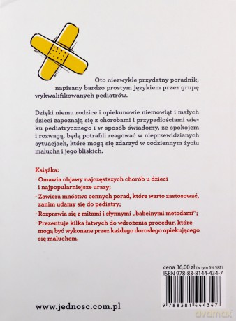 Pierwsza pomoc dla niemowląt i dzieci. Poradnik [KSIĄŻKA]