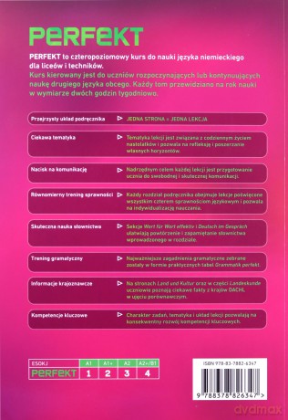 Perfekt 4 podręcznik + kod interaktywny - Beata Jaroszewicz, Jan Szurmant, Anna Wojdat-Niklewska [KSIĄŻKA]