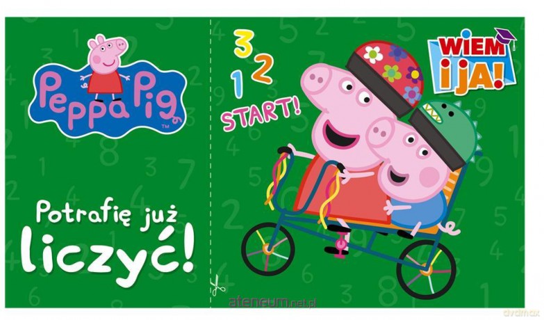 Peppa Pig. Wiem i ja! Potrafię już licz liczyć [KSIĄŻKA]