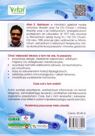 Pasożyty prawdziwa przyczyna chorób - Alan E. Baklayan [KSIĄŻKA]
