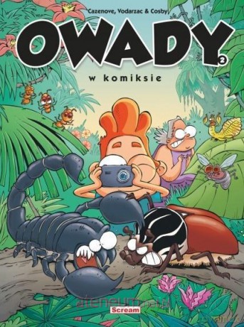 Owady w komiksie (Tom 2) - Christophe Cazenove, Francois Vodarzac, Cosby [KOMIKS]
