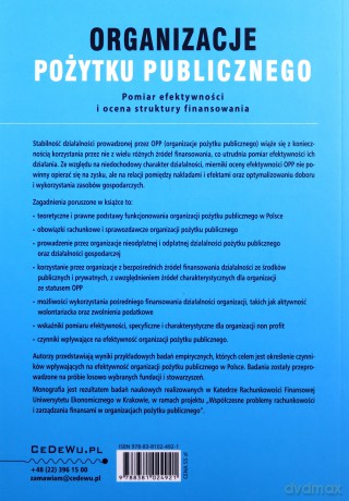 Organizacje pożytku publicznego - Maria Cichoń-Sosnowska, Konrad Grabiński, Katarzyna Matys, Paweł Zieniuk [KSIĄŻKA]