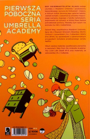 Opowieści z Akademii Umbrella: Wyglądasz... (Tom 1) - Gerard Way, Shaun Simon, I.N.J. Culbard [KOMIKS]