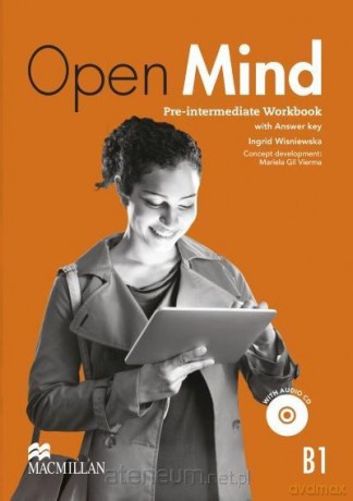 Open Mind Pre-intermediate B1 ćwiczenie with key [KSIĄŻKA]