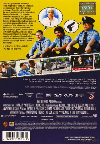 Observe & Report - Złap, zakapuj, zabłyśnij [DVD]
