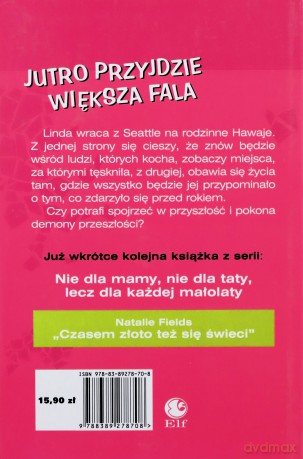 Jutro Przyjdzie Większa Fala - Jackie Stevens [KSIĄŻKA]