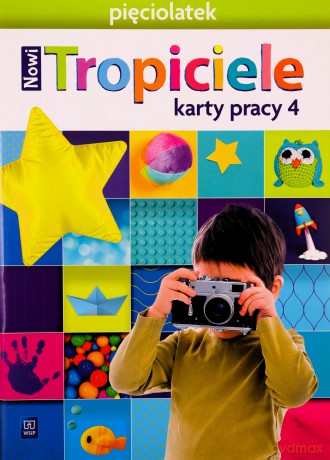 Nowi Tropiciele Pięciolatek. Karty pracy cz.4 [KSIĄŻKA]