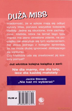 Duża Miss - Katherine Parker [KSIĄŻKA]